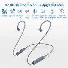KZ-Cable de auriculares Bluetooth 0,75 para teléfono móvil, 5,0mm, Pin B/C 2024 - compra barato