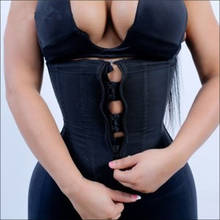 xxxxxxl Corset Body Shaper Latex Rubber Waist Trainer women shapewear Underbust Zipper Slimming Waist Cincher dropshipping 2024 - buy cheap