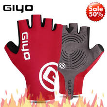 Giyo bicycle gloves half finger gel sports racing bicycle gloves ladies men's summer road bike gloves mountain bike gloves 2024 - buy cheap