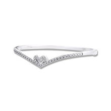 Barras brillantes para mujer, joyería para el Día de San Valentín, firma de estética navideña, pulseras de plata auténtica S925 100% 2024 - compra barato