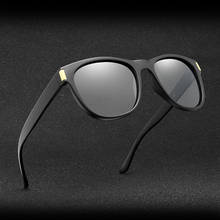 Gafas de sol fotocromáticas cuadradas para hombre y mujer, lentes polarizadas con espejo, para conducir, deportivas, de gran tamaño, UV400 2024 - compra barato