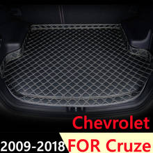 Alfombrilla de maletero de coche SJ, cubierta de revestimiento de carga trasera, de lado alto, personalizada, para todo tipo de clima, para Chevrolet Cruze 2009, 2010, 2011-2018 2024 - compra barato