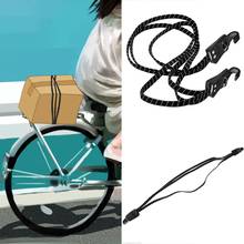 Веревка для багажа велосипедная эластичная, удобный эластичный шнур для горного велосипеда, крючки для переноски, уличные натяжные ремни, # T1P 2024 - купить недорого