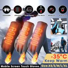 Ski Gloves Waterproof Fleece Thermal Gloves Snowboard Snowmobile Gloves Men Women Winter Gloves For Sonwboarding 2024 - buy cheap