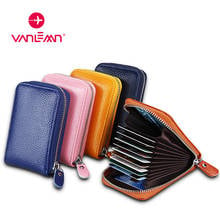 Credit Card Holder Women Business ID Card Holder Ladies Card Wallet Holders Women's Zipper Coin Purse Female Wallets CardHolder 2024 - buy cheap