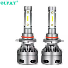 OLPAY 2Pcs 120W H7 Led H4 Headlight Car Led Lamps with CSP Chip 6000K 12v/24v H1 H7 H8 H9 H11 9005/HB3/H10 9006/HB4 Head Bulbs 2024 - buy cheap