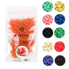 Brand 50g Depilatory Wax Hot Film Hard Wax Beans Pellet Waxing Bikini Hair Removal Bean For All Types Skin Beauty Tools 2024 - buy cheap