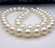 Jewelry Free Shipping  New JAPANESE AKOYA PEARL NECKLACE 9-10mm White 18inch AAAAA+ 2024 - buy cheap