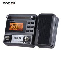 MOOER GE100 Guitar Effect Pedal Processor Guitar Pedal LCD Display Loop Recording Chord Course Function Guitar Accessories PE100 2024 - buy cheap