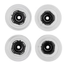 4pcs 70mm Light Up Skateboard Longboard Wheels Glow at Night 78A, Black 2024 - buy cheap