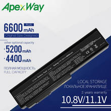 Apexway 6 Células bateria do portátil para Asus A32-M50 A32-N61 A32-X64 A33-M50 G50 G51 M60 N43 N53 X55 X57 X64 L062066 L072051 L0790C6 2024 - compre barato