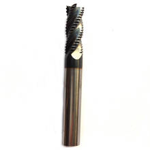 10mm  4 Flutes Roughing End Mills  Spiral Router Bit Milling  CuttingTools Carbide CNC Endmill HRC55 D10*45*D10*100 2024 - buy cheap