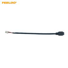 FEELDO-Cable de datos de entrada de Audio para coche, adaptador de Cable Mini USB a 4 pines, AUX, para Nissan, Ford 2024 - compra barato
