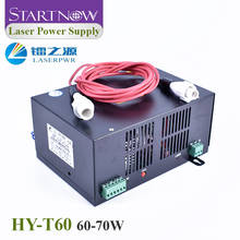 Fuente de alimentación HY-T60 CO2, dispositivo PSU de 110V y 220V, para tubo láser CO2 de 60W y 70W, piezas de máquina de grabado y corte láser 2024 - compra barato