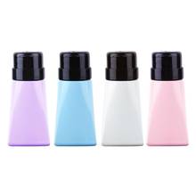 Cone-Shape 220ml Refillable Bottles Nail Pump Press Polish Liquid Container 2024 - buy cheap