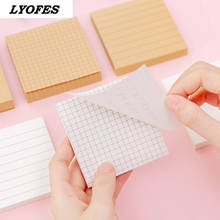 Office School Memo Pad Cute Planner Notepad, N Times Post Sticky Notes Cheap To Do List Grid 80sheet/pc 2024 - buy cheap