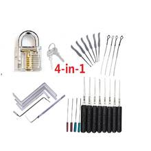 Professional Lock Pick Set Hand Tools Locksmith Tools Remove Hooks Lock Pin Broken Key Extractor 2024 - buy cheap