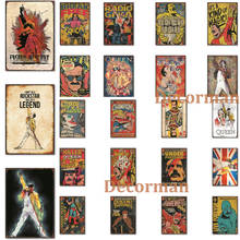 Mike86-carteles de pared de reina de la música, pintura de coche, regalo, decoración artística, LTA-2002 de Pub de 20x30 CM 2024 - compra barato