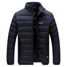2020 White Duck Down Men's Winter Jacket Ultralight Down Windbreaker Jacket Casual Outerwear Snow Warm Fur Collar Parkas Coat 2024 - buy cheap