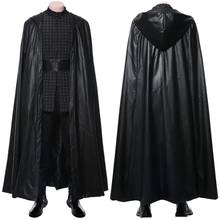 Star Cosplay Skywalker Kylo Ren Cosplay Costume Ben Solo Uniform Suit Cloak Jedi Robe Adult Men Carnival Costume 2024 - buy cheap