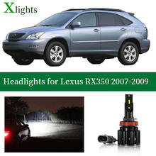 Xlights Led Headlight Bulb For Lexus RX350 2007 2008 2009 Low High Beam Canbus Car Headlamp Lamp Light Accessories 12V 24V 6000K 2024 - buy cheap
