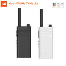 Xiaomi-novo walkie-talkie mijia 2020, portátil, 5 km, comunicação ao ar livre, rádio comunicador, funciona com o app mi home 2024 - compre barato