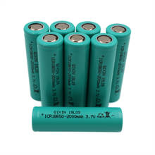 Batería de ion de litio de 2000mAh, herramienta de energía de las baterías 18650, tasa de descarga recargable, 10C, 20A, Gran Aumento, 8 Uds. 2024 - compra barato