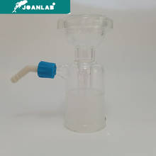 Стеклянная фильтрующая головка JOANLAB для вакуумного фильтрующего аппарата 1000 мл, мембранный фильтр, фильтрующее оборудование с песочным ядром, посуда из лабораторного стекла 2024 - купить недорого