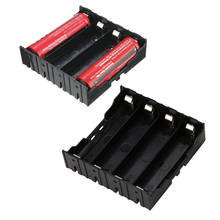 Caja de almacenamiento para baterías, 4x18650, con pasador duro, DIY, 4 ranuras, 4x18650, recargable, venta al por mayor 2024 - compra barato
