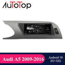 AUTOTOP 2Din 8.8" Android 10 Car Multimedia Player for Audi A5 B8 8T 2009~2016 GPS Navigation Bluetooth Wifi Mirrorlink Carplay 2024 - buy cheap