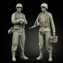1/35 resina modelo de construção kit figura soldado 2024 - compre barato