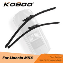 KOSOO For Lincoln MKX 2007 2008 2009 2010 2011 2012 2013 2014 2015 2016 2017 Car Windscreen Wiper Blade Fit Pinch Tab/Hook Arms 2024 - buy cheap