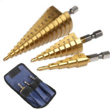 4-32 mm HSS Titanium Coated Step Drill Bit Drilling Power Tools Metal High Speed Steel Wood Hole Cutter Step Cone Drill bit 2024 - buy cheap