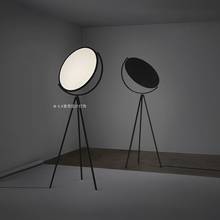 Luminária de chão em estilo nórdico itália, criativa, luz americana de luxo, para sala de estar, quarto 2024 - compre barato