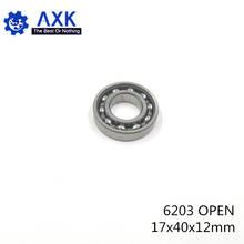 6203 Bearing 17*40*12 mm ABEC-3 ( 4 PCS ) For Motorcycles Engine Crankshaft 6203 OPEN Ball Bearings Without Grease 2024 - buy cheap