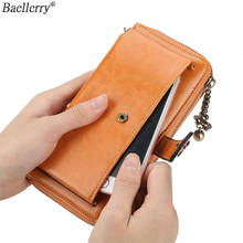 Luxury Brand Women PU Leather Wallet With Zipper Coin Pocket Vintage Big Capacity Woman Long Money Purse Card Holder Fashion New 2024 - buy cheap