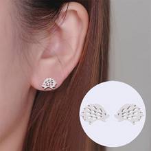 Stainless Steel Animal Stud Earrings for Women Girls Minimalist Hedgehog Earings Jewelry Accessories Gifts 4 Colors 2024 - buy cheap