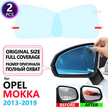 Full Cover Anti Fog Film Rearview Mirror for Opel Mokka Films Accessories Vauxhall Mokka X 2013 2014 2015 2016 2017 2018 2019 2024 - buy cheap