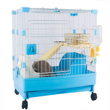 Rabbit Cage Culture  Home Automatic Clearing Feces Pet Nest Villa Extra Large  Supplies Dutch Pig  2024 - buy cheap