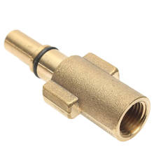 1/4 Inch 3000 PSI High Pressure Washer Foam Lance Adapter Foam Generator Connector Gun Nozzle Adapter For AQT Black&Decker
