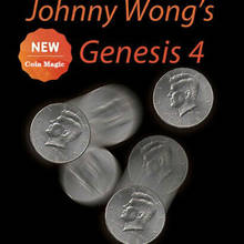 Johnny Wong's Genesis 4  by Johnny Wong Coin Magic Tricks For Professional Magicians Gimmick Fun Close up Magic Props 2024 - buy cheap