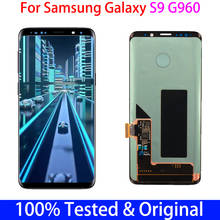 Pantalla LCD Original Super AMOLED para Samsung Galaxy S9, G960, G960F, pantalla táctil para Galaxy SM-G960, LCD con punto negro 2024 - compra barato