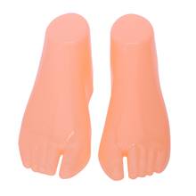 Pair of Hard Plastic Feet Mannequin Foot Model Tools for Shoes Display (Adult Feet) 2024 - buy cheap