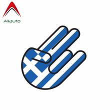 Aliauto Personality Funny Car Sticker Greece Shocker Decal GR Waterproof Sunscreen Anti-UV Reflective Accessories,8cm*13cm 2024 - buy cheap