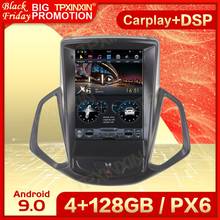 Carplay 2 din android 9 tesla multimídia estéreo para ford ecosport 2013 2014 2015 2016 2017 2018 unidade de cabeça jogador áudio vídeo gps 2024 - compre barato
