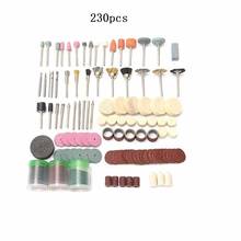230pcs Engraving Electric Rotary Tool Accessory Set Grinder Head For Dremel Sanding Grinding Polishing Cutting Bit Multi-Tool 2024 - buy cheap