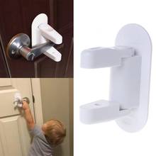 Baby Safety Lock Door Lever Home Newborn Kids Children Protection Door Handle Universal Adhesive Compatible Professional Plastic 2024 - buy cheap