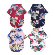 XS-5XL Summer Beach Dog Shirts Cute Hawaii Pet Cat Clothing Floral Clothes for Small Large Dogs Chihuahua French Fulldog 10A 2024 - buy cheap