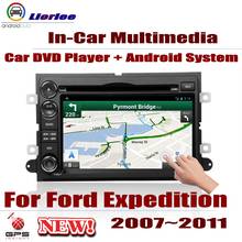 Reproductor Multimedia para coche Ford Expedition, sistema de navegación GPS, DVD, Android, pantalla HD, estéreo integrado, 2007-2011 2024 - compra barato