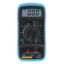 XL830L Handheld Digital Multimeter LCD Backlight Portable AC/DC Ammeter Voltmeter Ohm Voltage Tester Meter Multimetro 2024 - купить недорого